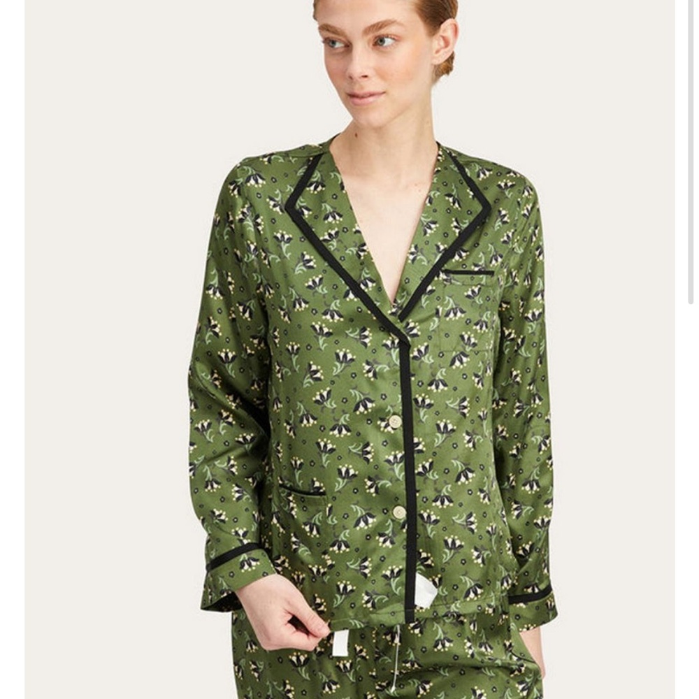 Morgan Lane Mimi Top in Green Envy